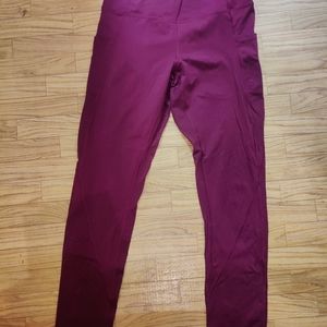 High-waist workout leggings